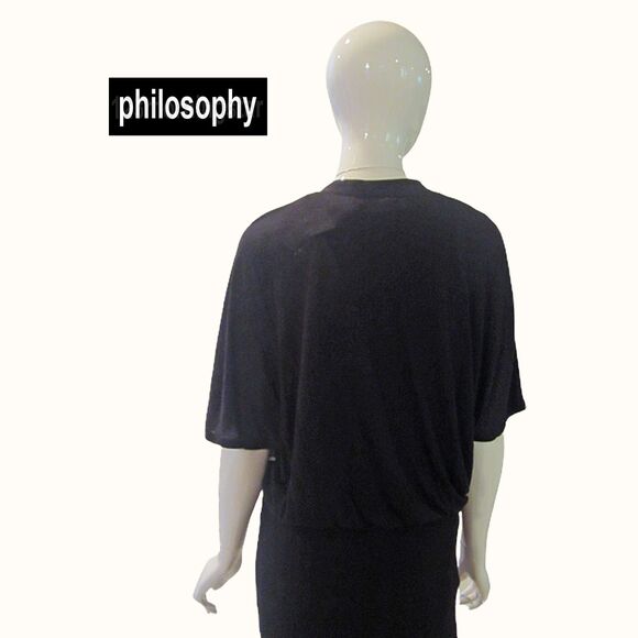 philosophy NEW Surplice Faux Wrap Bandage Bodycon Dress - Picture 10 of 12